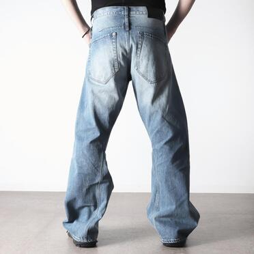 TWIST FLARE 3D DENIM PANTS　INDIGO No.18