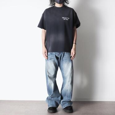 TWIST FLARE 3D DENIM PANTS　INDIGO No.21