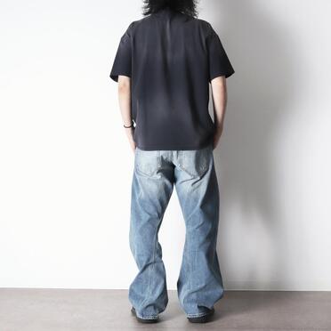 TWIST FLARE 3D DENIM PANTS　INDIGO No.23
