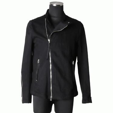 ストレッチデニム ブルゾン　BLACK No.1