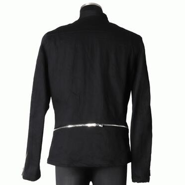 ストレッチデニム ブルゾン　BLACK No.5
