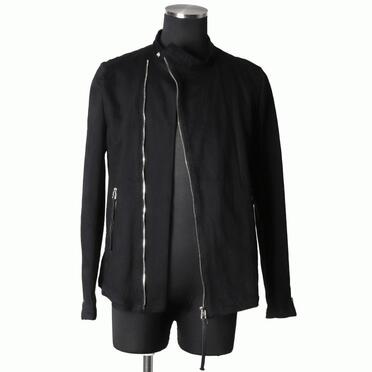 ストレッチデニム ブルゾン　BLACK No.7