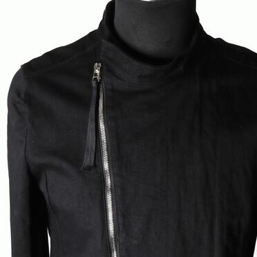 ストレッチデニム ブルゾン　BLACK No.9