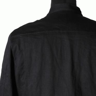 ストレッチデニム ブルゾン　BLACK No.12