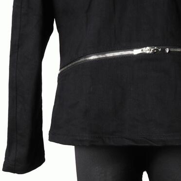 ストレッチデニム ブルゾン　BLACK No.13
