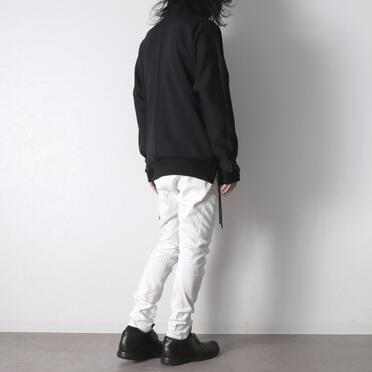 ストレッチデニム ソフトサルエルパンツ　WHITE No.25