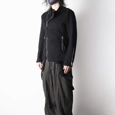 ストレッチデニム ブルゾン　BLACK No.16