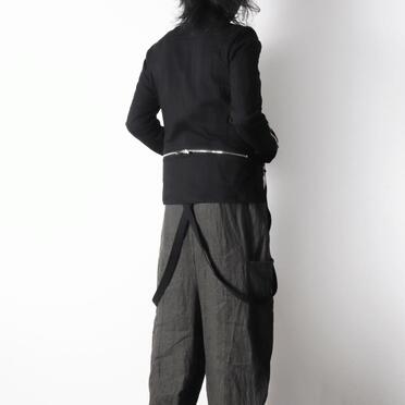 ストレッチデニム ブルゾン　BLACK No.20