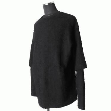 Layered Long Sleeve　BLACK No.2
