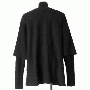 Layered Long Sleeve　BLACK No.5