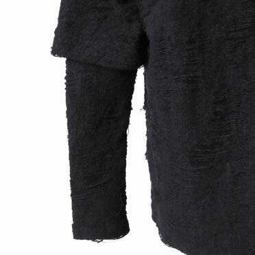 Layered Long Sleeve　BLACK No.10