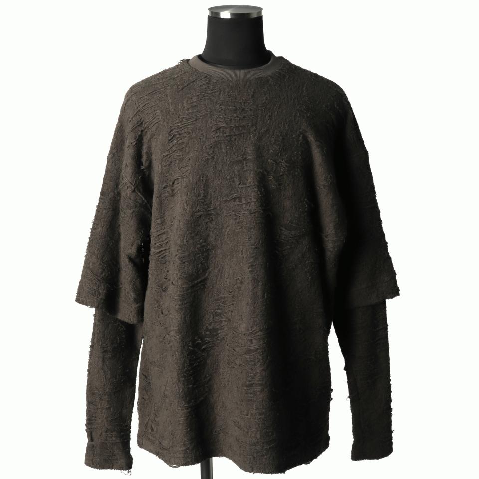 Layered Long Sleeve　KHAKI