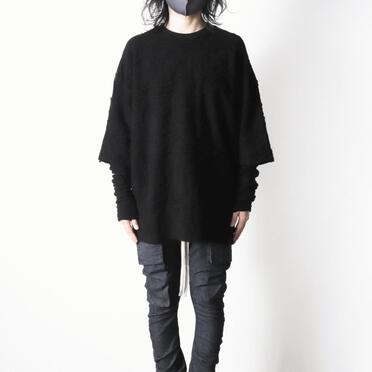 Layered Long Sleeve　BLACK No.13