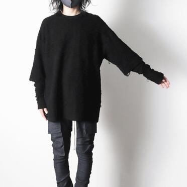 Layered Long Sleeve　BLACK No.20