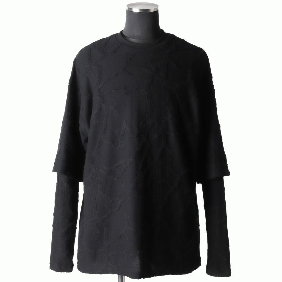 Layered Long Sleeve　BLACK