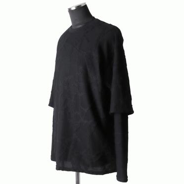 Layered Long Sleeve　BLACK No.2