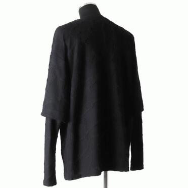 Layered Long Sleeve　BLACK No.4