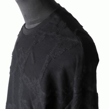 Layered Long Sleeve　BLACK No.8