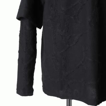 Layered Long Sleeve　BLACK No.11