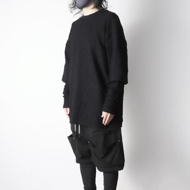 Layered Long Sleeve　BLACK No.14