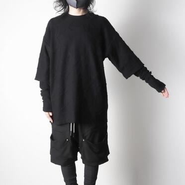 Layered Long Sleeve　BLACK No.20