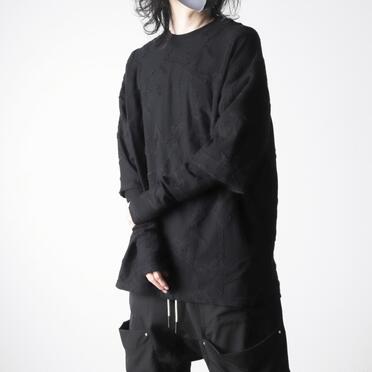 Layered Long Sleeve　BLACK No.22