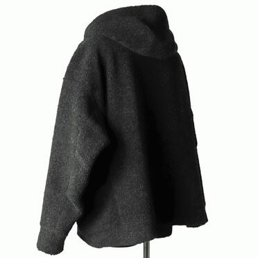 ZIP RAP BOA HOODIE　T.BLACK No.4