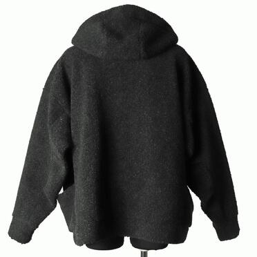 ZIP RAP BOA HOODIE　T.BLACK No.5