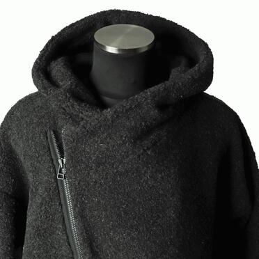 ZIP RAP BOA HOODIE　T.BLACK No.8