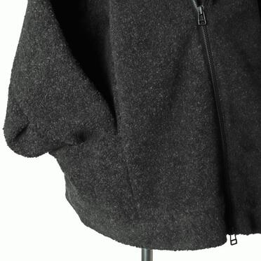 ZIP RAP BOA HOODIE　T.BLACK No.13
