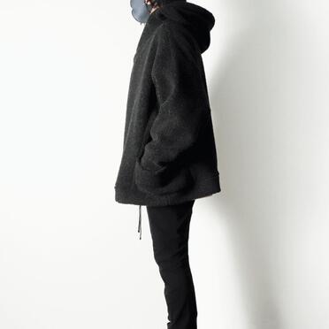 ZIP RAP BOA HOODIE　T.BLACK No.19