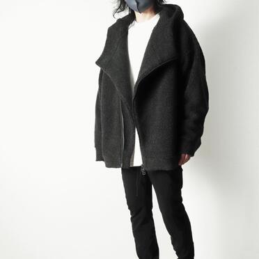 ZIP RAP BOA HOODIE　T.BLACK No.27