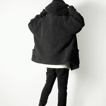 ZIP RAP BOA HOODIE　T.BLACK No.28