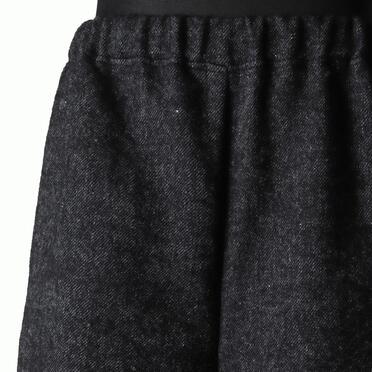 P-706 Knee-Tucked Easy Pants　DARK GRAY No.7