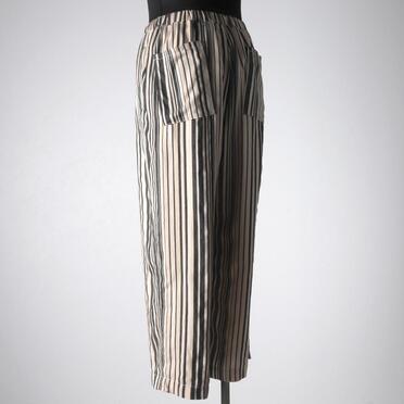 P-384 Striped Easy Pants　STRIPE No.4