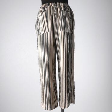 P-384 Striped Easy Pants　STRIPE No.5