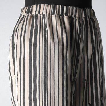 P-384 Striped Easy Pants　STRIPE No.8