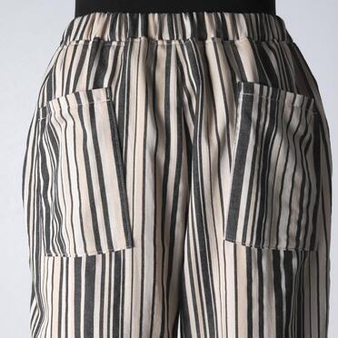 P-384 Striped Easy Pants　STRIPE No.9