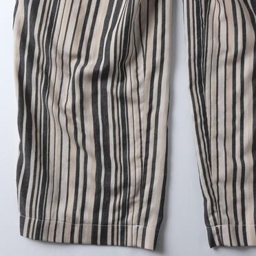 P-384 Striped Easy Pants　STRIPE No.13