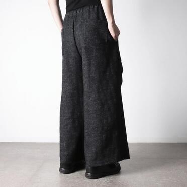 P-706 Knee-Tucked Easy Pants　DARK GRAY No.21