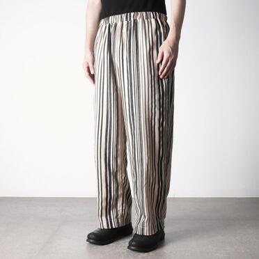 P-384 Striped Easy Pants　STRIPE No.16