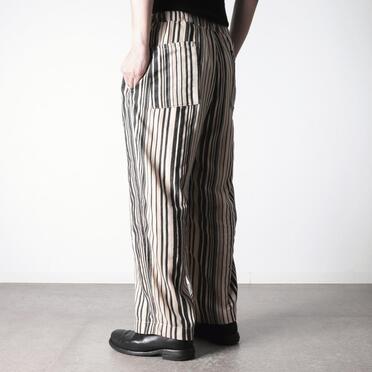 P-384 Striped Easy Pants　STRIPE No.18