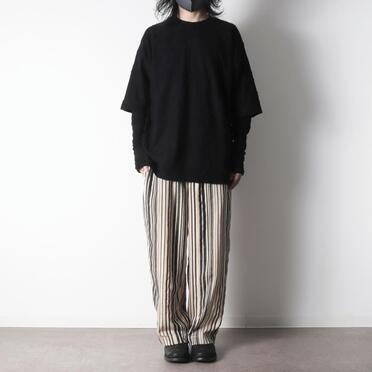 P-384 Striped Easy Pants　STRIPE No.23