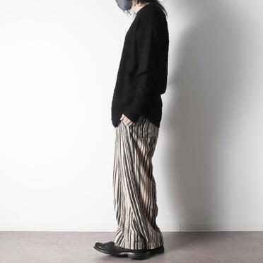 P-384 Striped Easy Pants　STRIPE No.24
