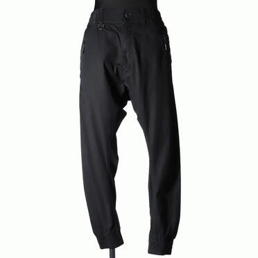 LINE JOGGER PANTS　DUST BLACK No.1