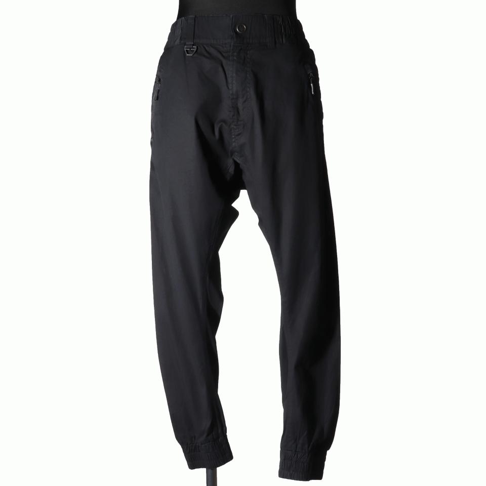 LINE JOGGER PANTS　DUST BLACK