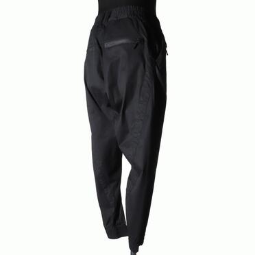LINE JOGGER PANTS　DUST BLACK No.6
