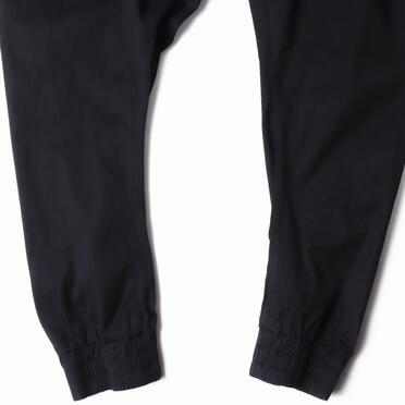 LINE JOGGER PANTS　DUST BLACK No.12