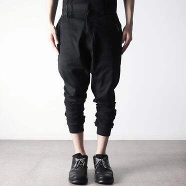 LINE JOGGER PANTS　DUST BLACK No.15