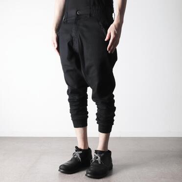LINE JOGGER PANTS　DUST BLACK No.16
